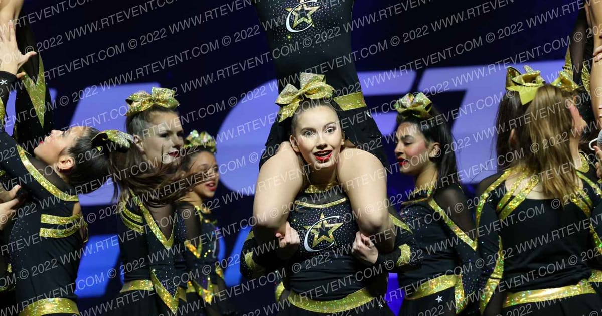 Champion Cheer Explosion · Athletic Championships Garland