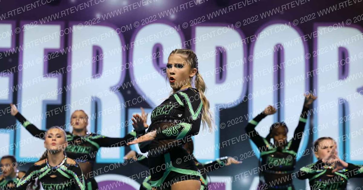 Venom Allstars Black Pearls · CheerSport Super Nationals