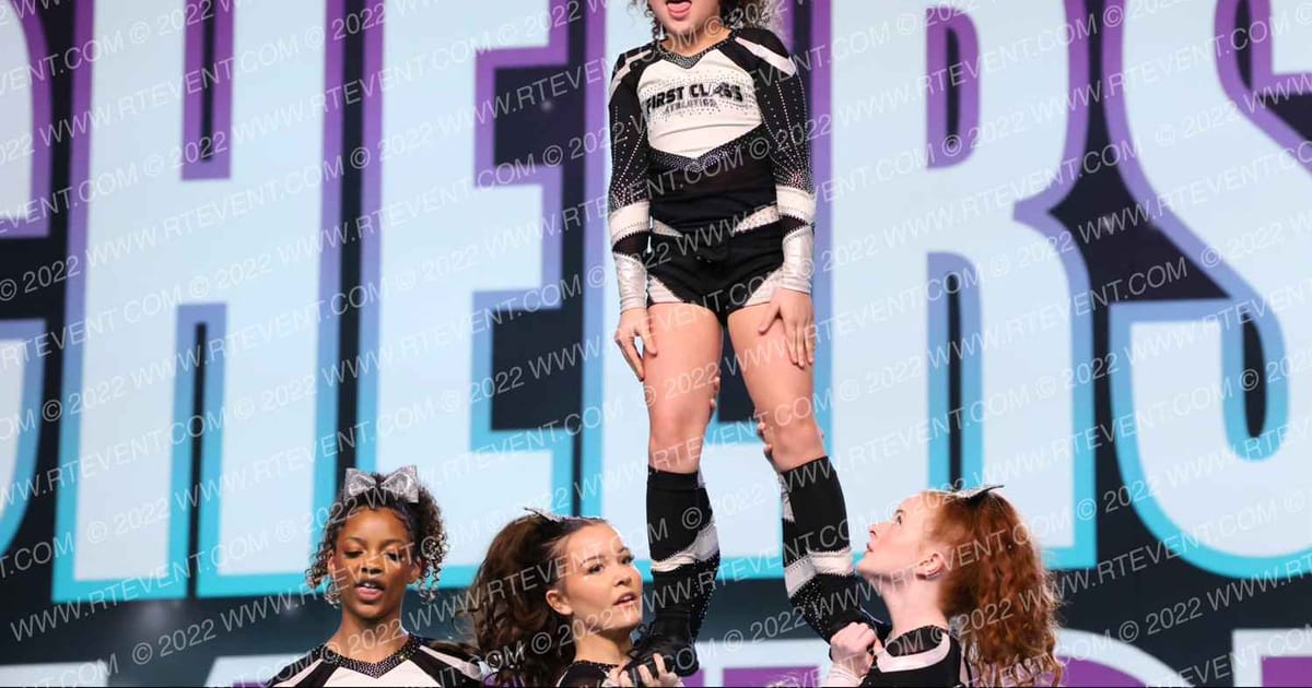 First Class Athletics Airforce · CheerSport Super Nationals