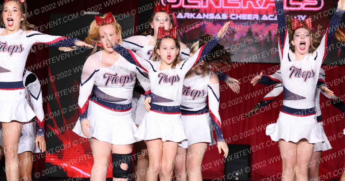 Arkansas Cheer Academy Generals · CheerAPalooza