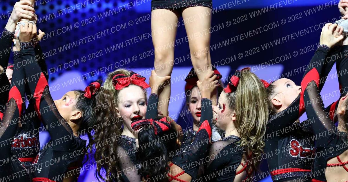 Cheer Station Bullets · Athletic Championships Garland