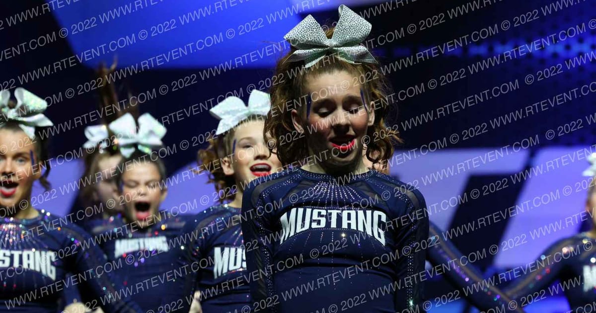 Mustang Cheer All Stars Chargers · Athletic Championships Garland