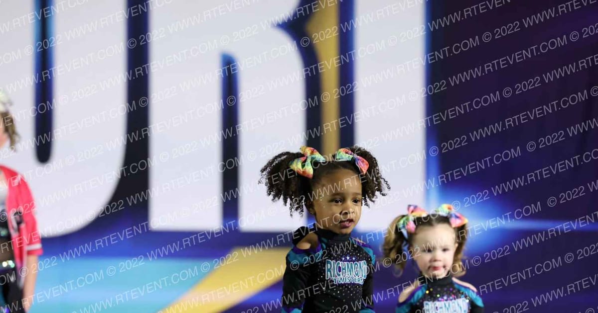 Richmond Twisters Tiny Drizzle · Cheersport Sweetheart Raleigh Classic