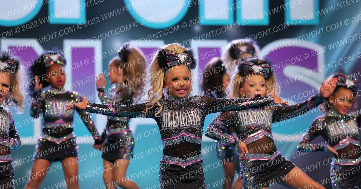 Diamonds All Stars Mini Models · CheerSport Super Nationals