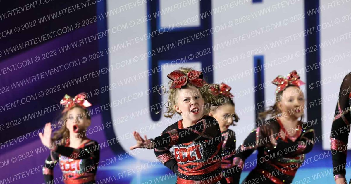 East Coast Cheer & Tumble Cosmic Crush · Cheersport Sweetheart Raleigh Classic