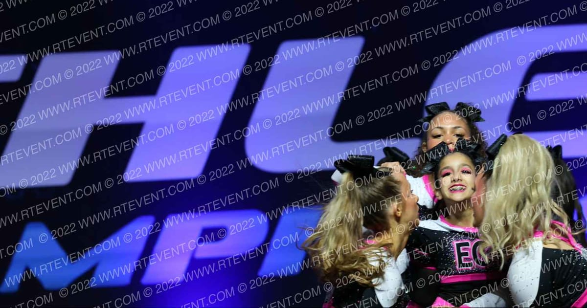Extreme Cheer & Tumble VERSACE · Athletic Championships Garland