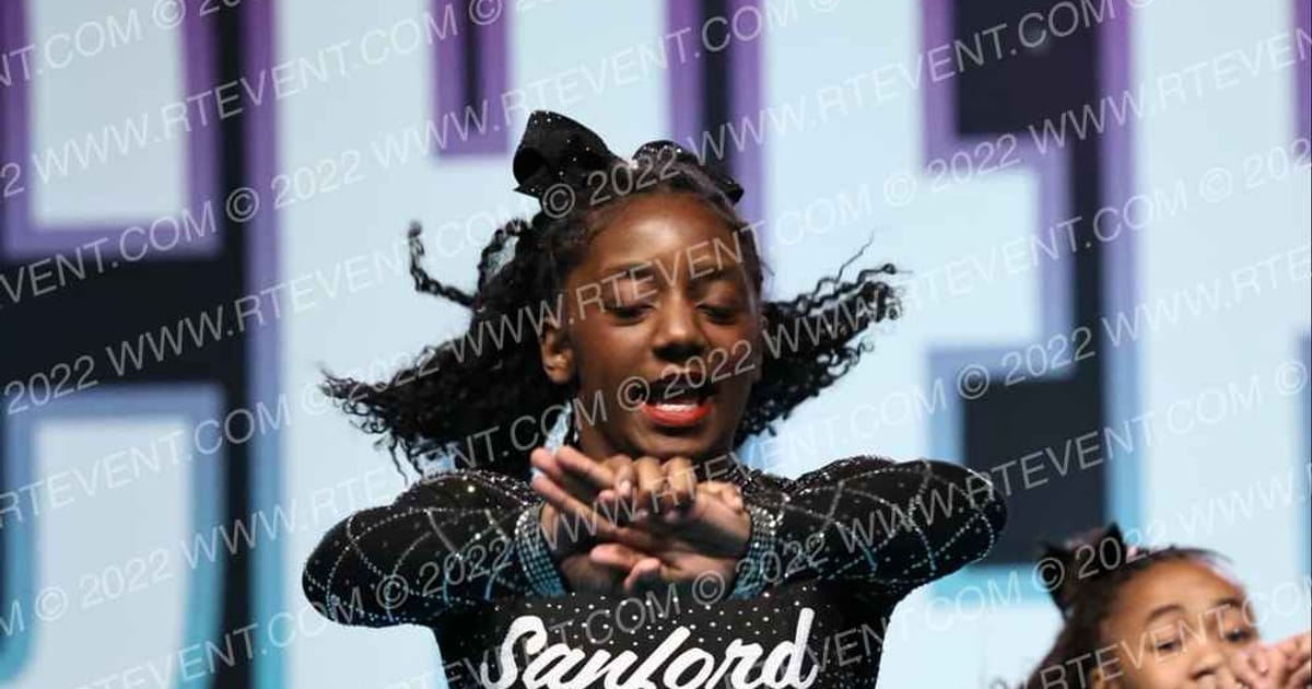 Sanford All-Star Cheerleading Junior Black · CheerSport Super Nationals