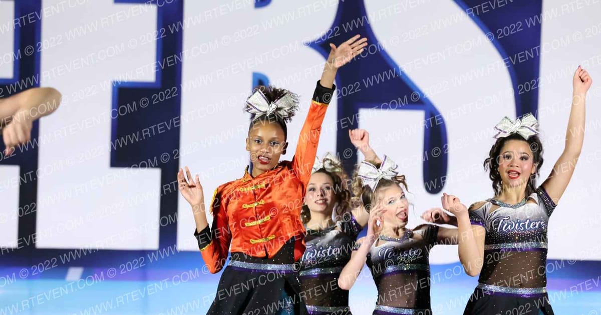 Richmond Twisters Lightning · Cheersport Sweetheart Raleigh Classic