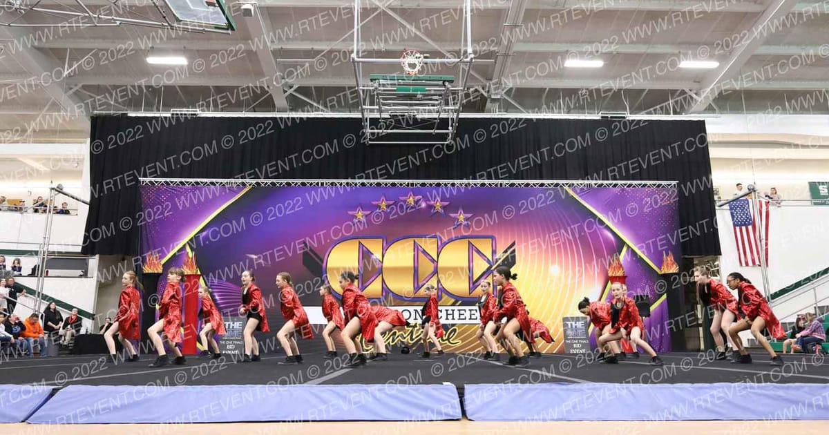 Rachels Tumbling Freeze · Red Hot Cheer and Dance Competition