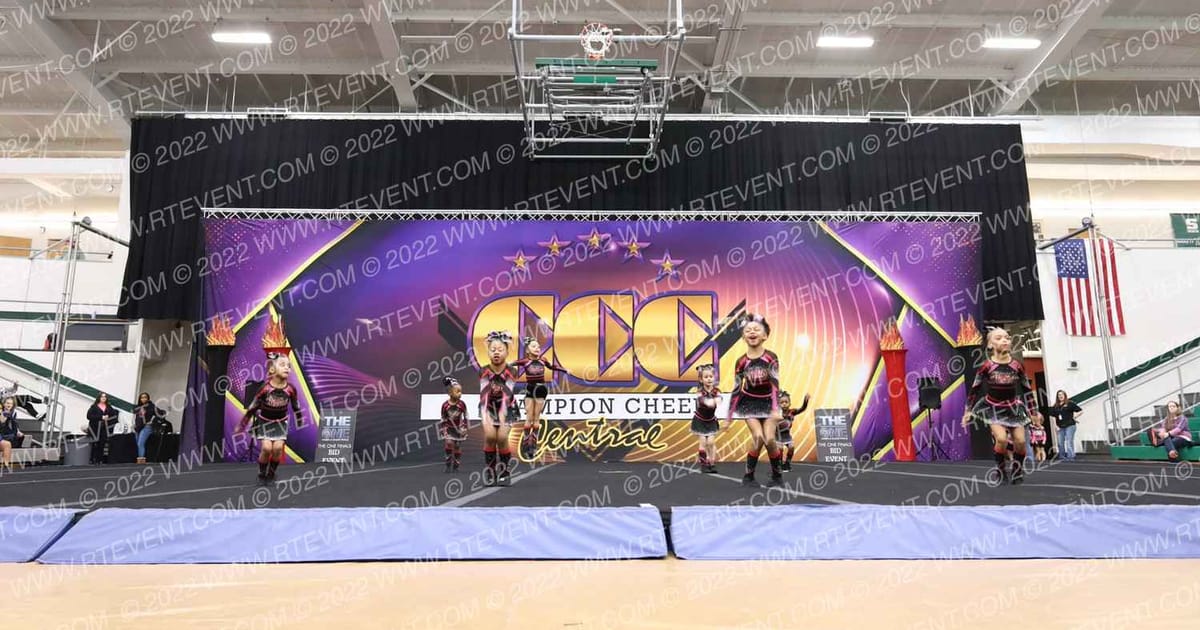 Millers Cheer Stars starburst · Red Hot Cheer and Dance Competition
