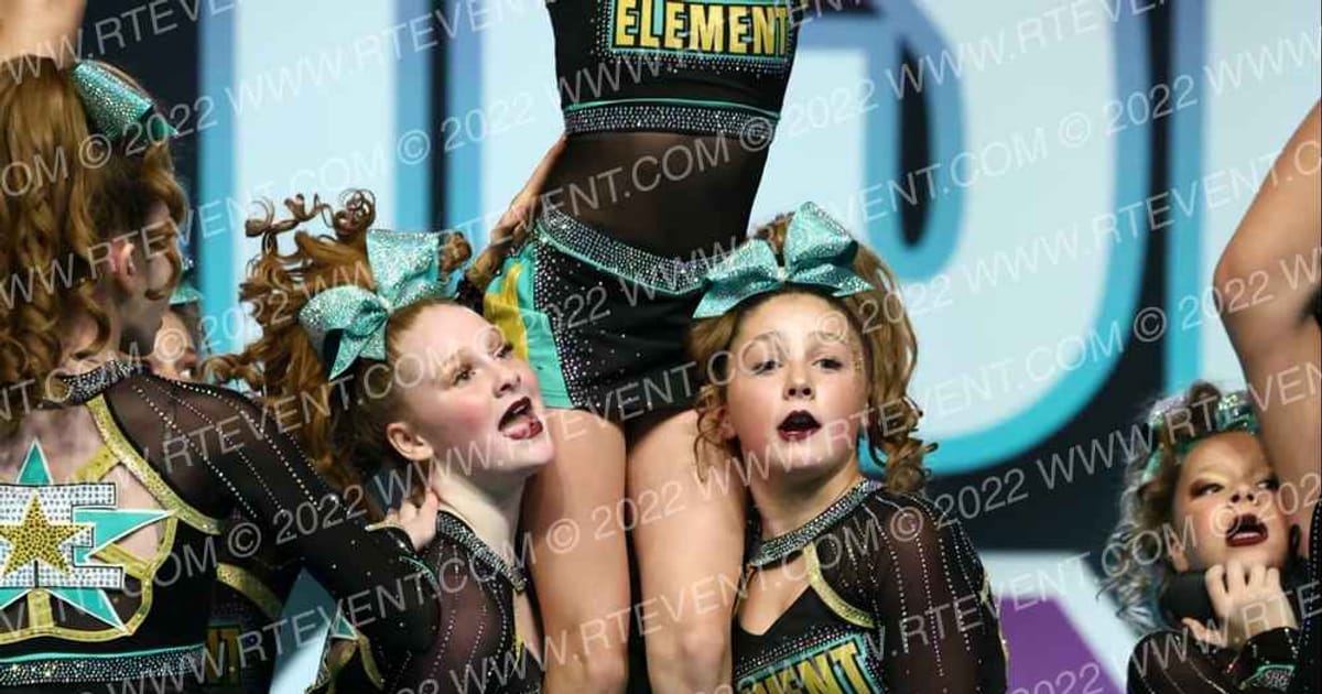 Element Elite Tumbling & Cheer Cobalt · CheerSport Super Nationals