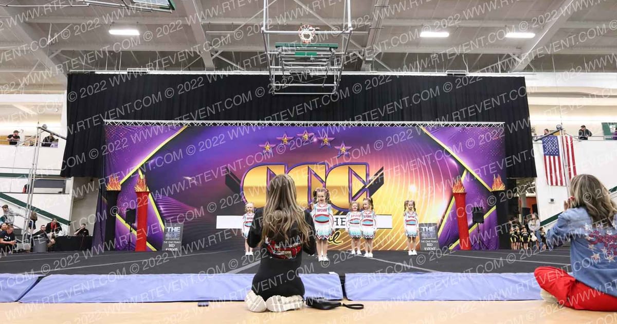 Superior Athletics Tiny Shimmer · Red Hot Cheer and Dance Competition
