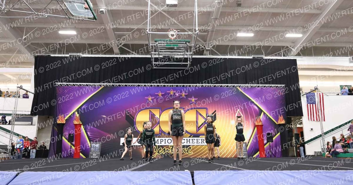 ESC Empire Dynasty · Red Hot Cheer and Dance Competition