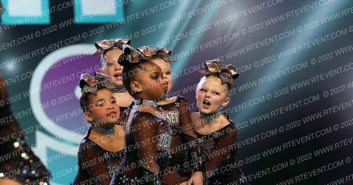 Designer Athletics Mini McQueens · CheerSport Super Nationals