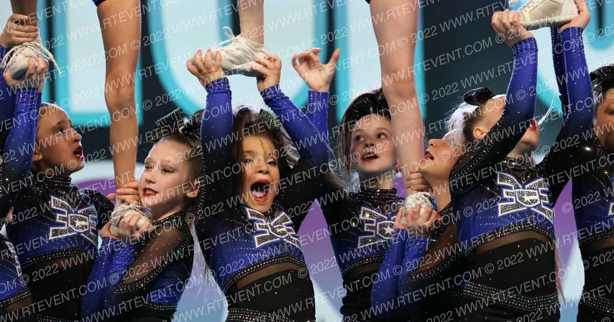 East Celebrity Elite Cherry Bombs · CheerSport Super Nationals
