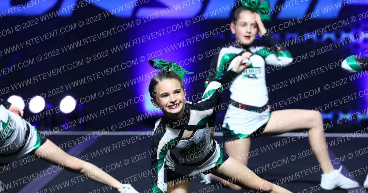 Louisiana Rebel All Stars Heart · Athletic Championships Garland