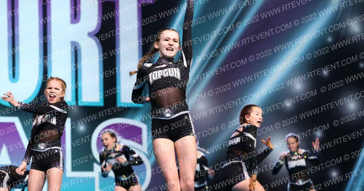 Top Gun Allstars UK Sapphire · CheerSport Super Nationals