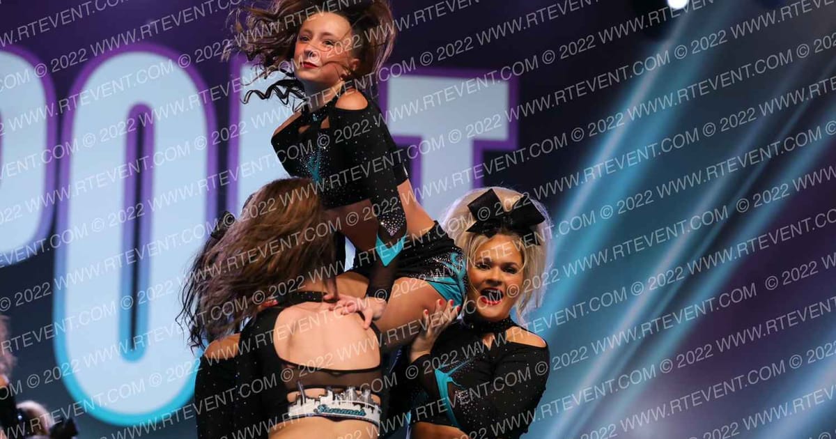 Cheer Extreme Savannah Black Ice · CheerSport Super Nationals
