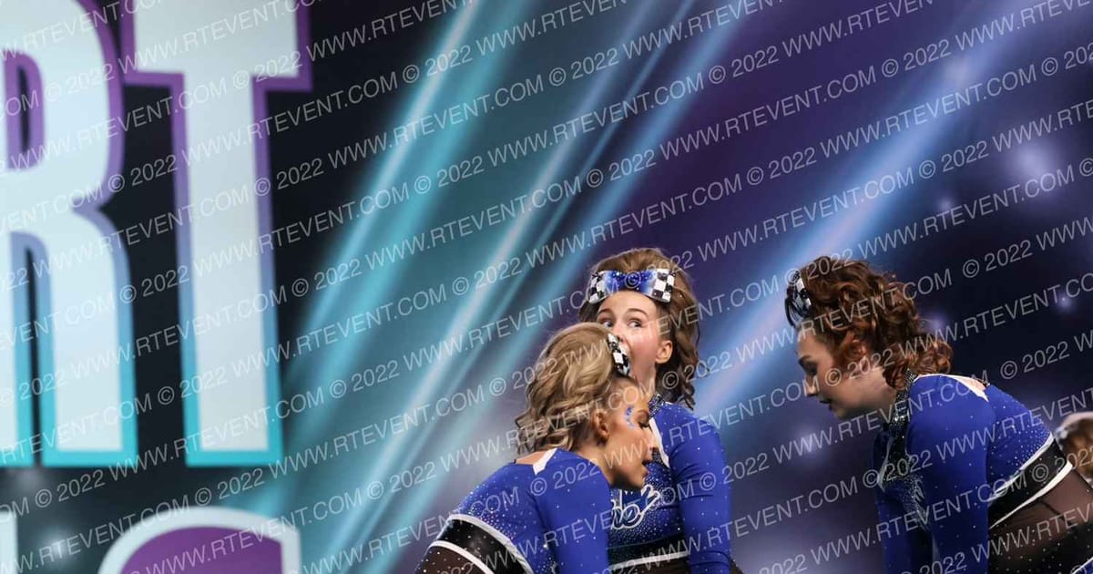 Inspire Athletics Blue Crew · CheerSport Super Nationals