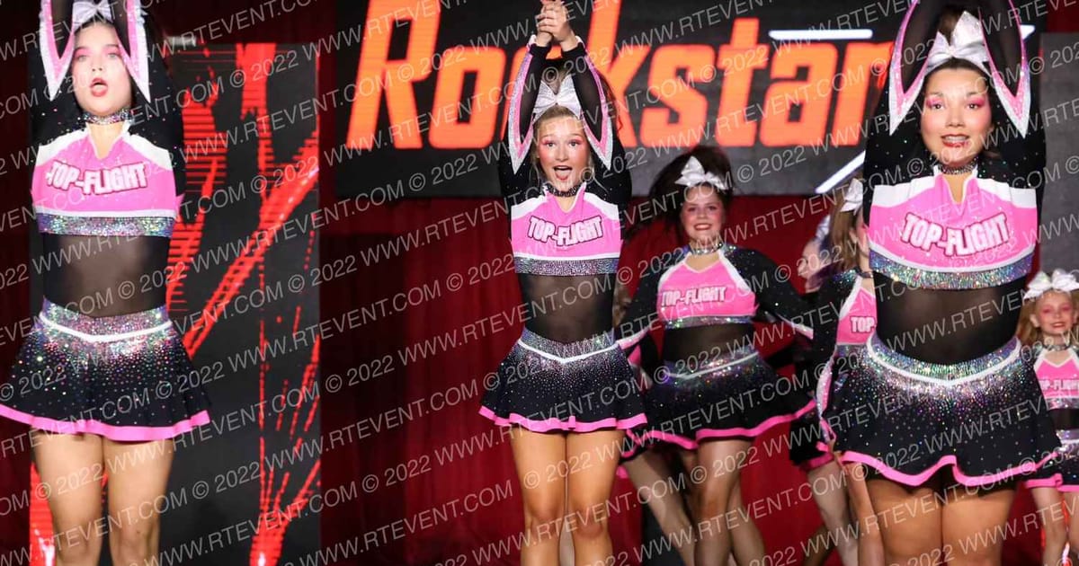 Top-Flight Athletics Delta Divas · CheerAPalooza