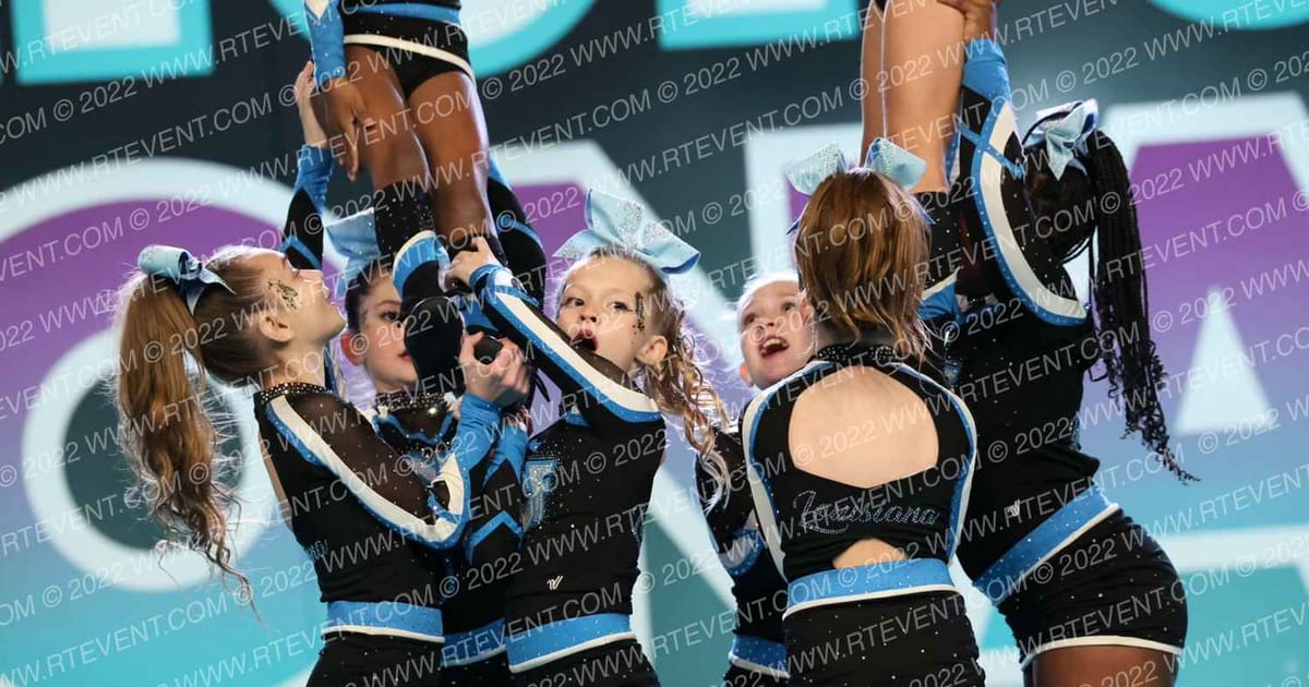 Louisiana Cheer Force Baby Blue · CheerSport Super Nationals