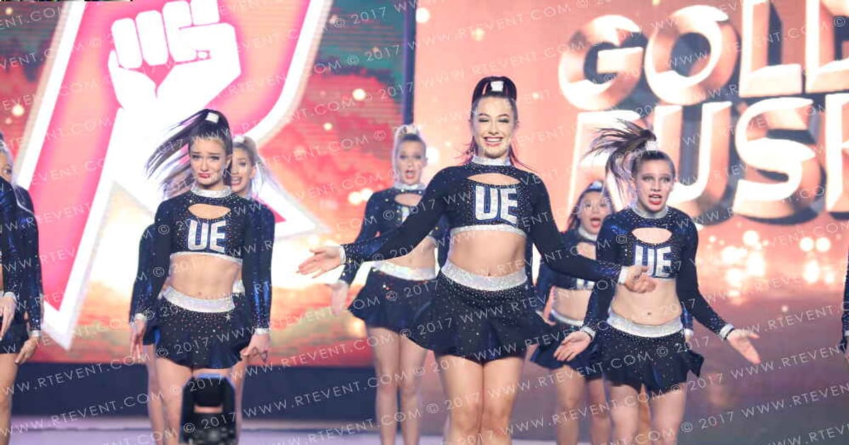 United Elite Cheer TOXIC · Gold Rush Ft Worth