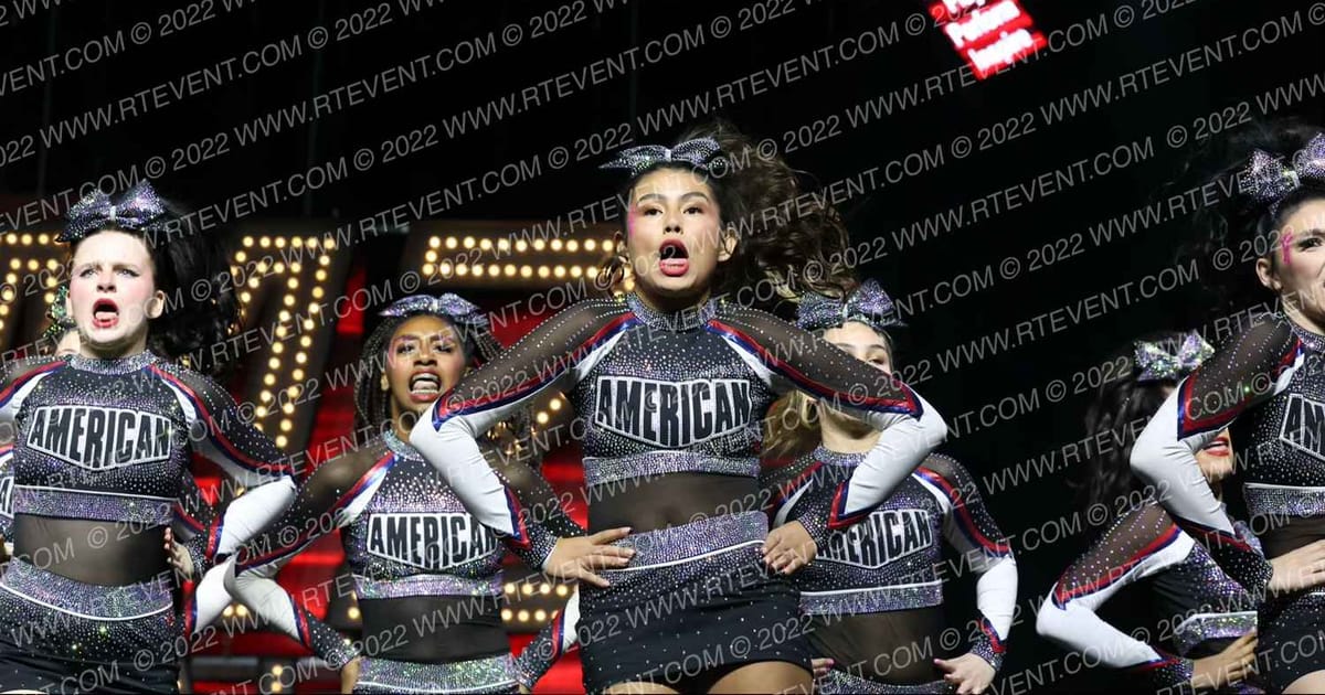AMERICAN CHEER SR WHITE · DI ALLSTAR Nationals