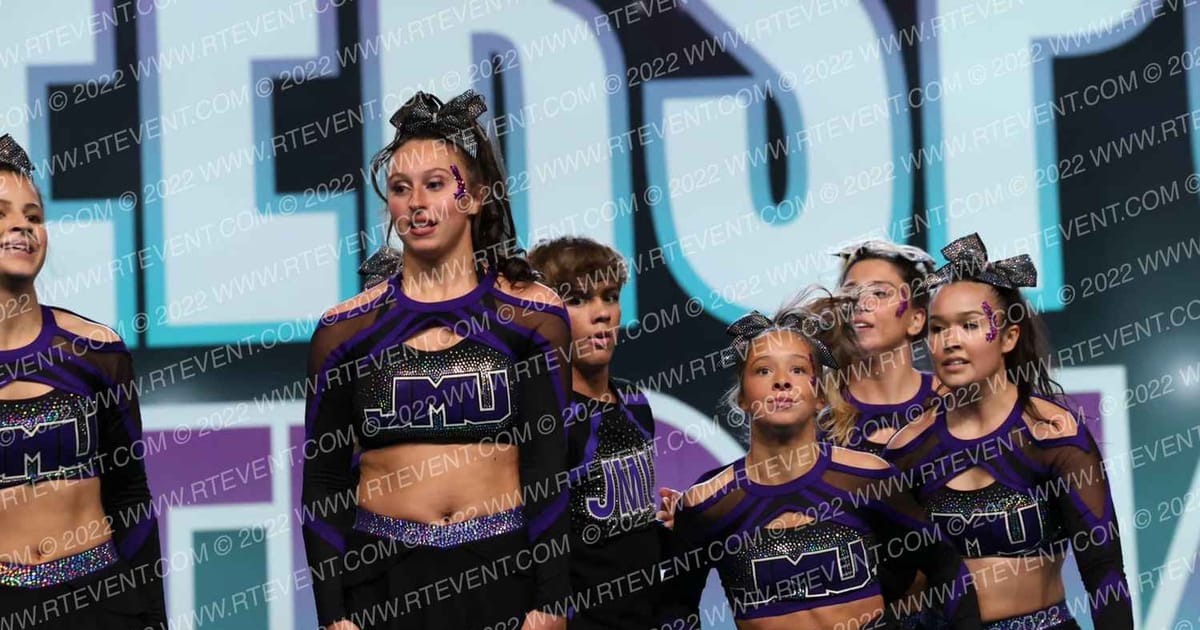 JMU Club Cheer James Madison Dukes · CheerSport Super Nationals