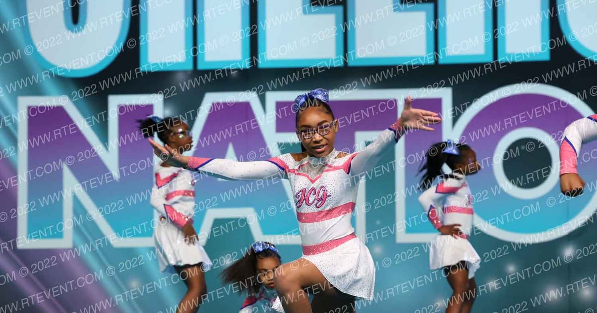 Jade's Cheer Gem Pink Diamonds · CheerSport Super Nationals