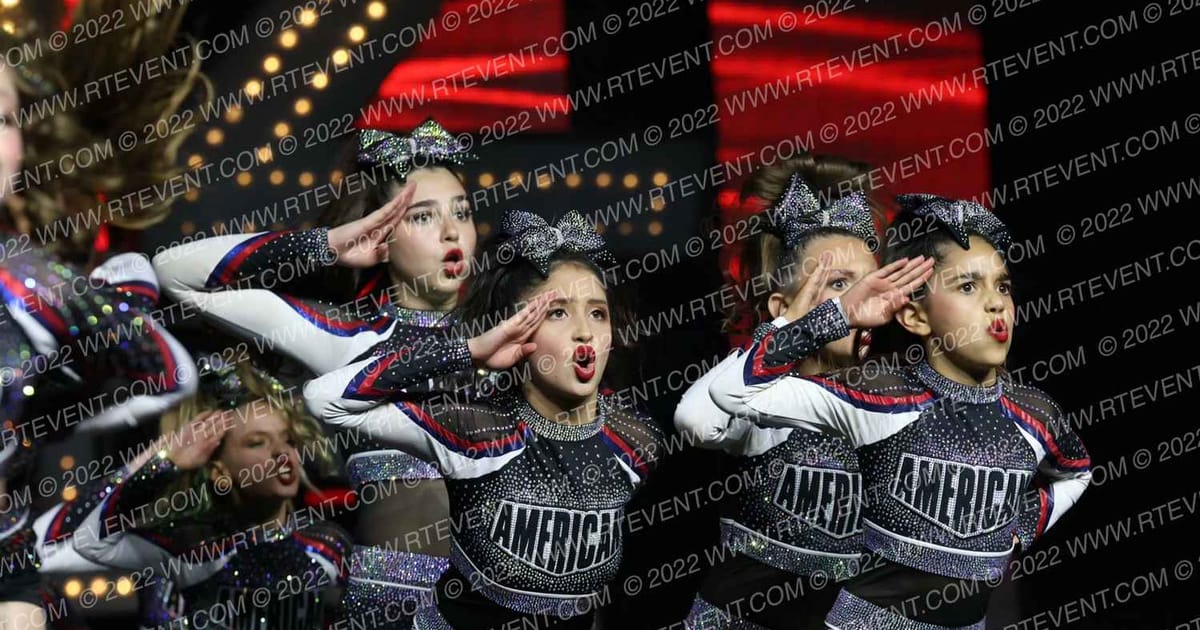 AMERICAN CHEER YOUTH WHITE · DI ALLSTAR Nationals