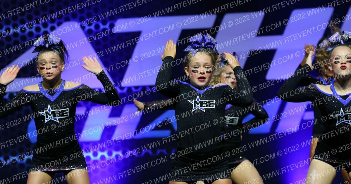 MB Elite Cheer Blackout · Athletic Championships Garland