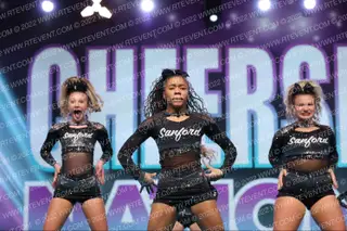 Sanford All-Star Cheerleading Junior Black