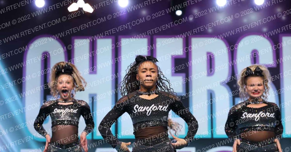 Sanford All-Star Cheerleading Junior Black · CheerSport Super Nationals