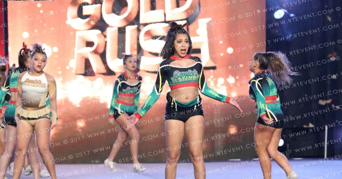 Advanced Cheer Crew (AC Allstarz) Platinum · Gold Rush Ft Worth