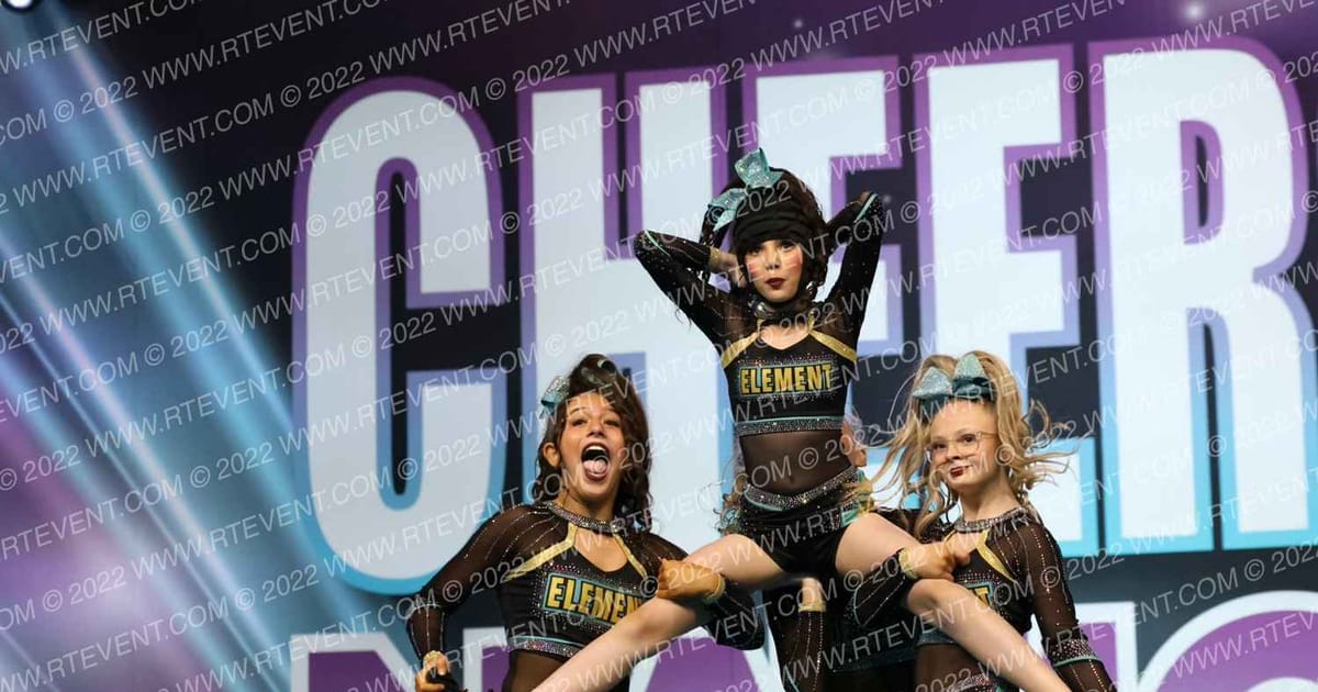 Element Elite Tumbling & Cheer Lady Lithium · CheerSport Super Nationals