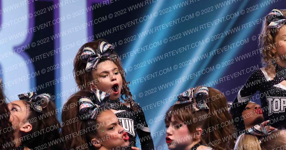 Top Gun All Stars Bullet Gold · CheerSport Super Nationals