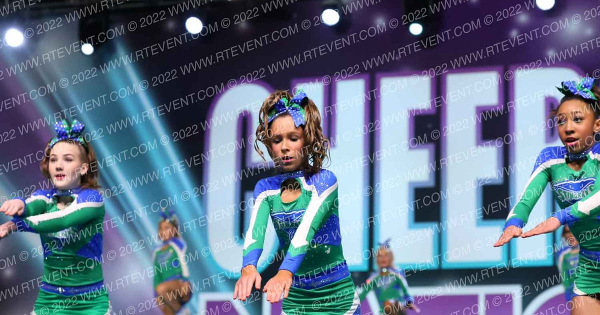 The Stingray Allstars Green · CheerSport Super Nationals