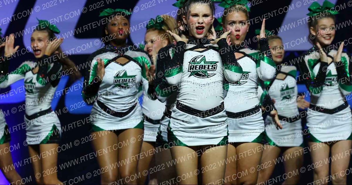 Louisiana Rebel All Stars Courage · Athletic Championships Garland