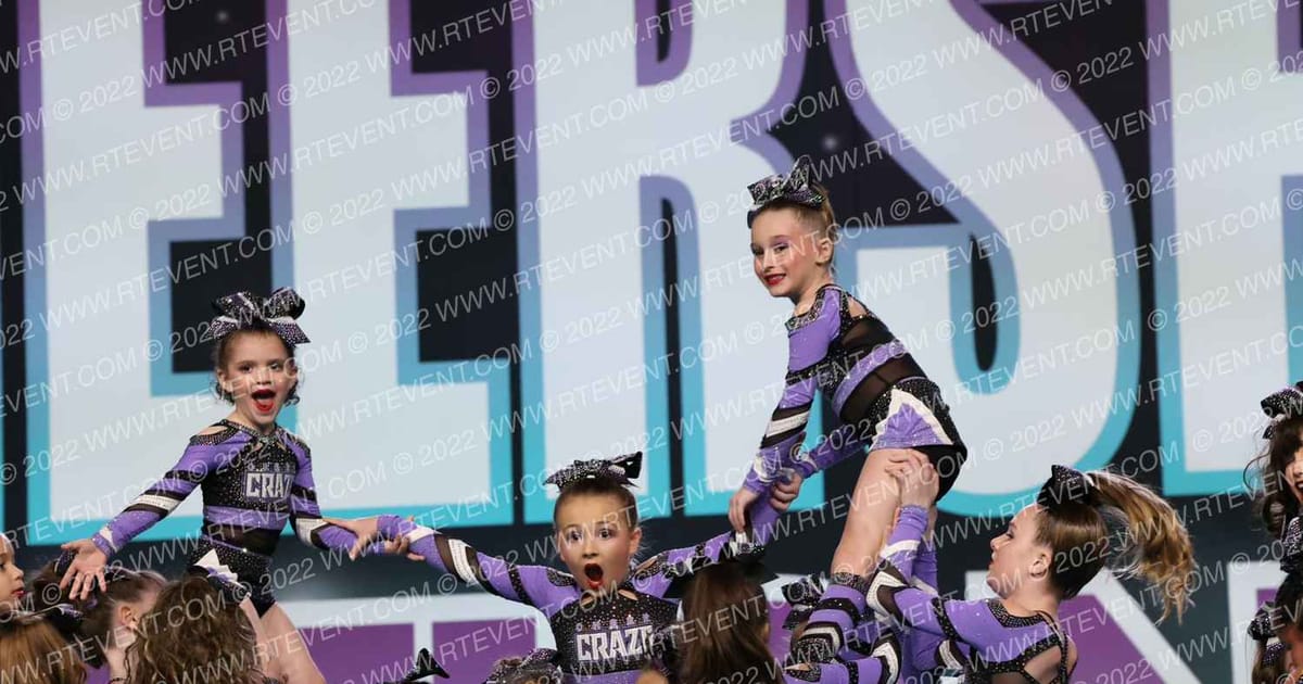 The Cheer Craze All Stars Lady Lightning · CheerSport Super Nationals