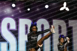 Sanford All-Star Cheerleading Aqua