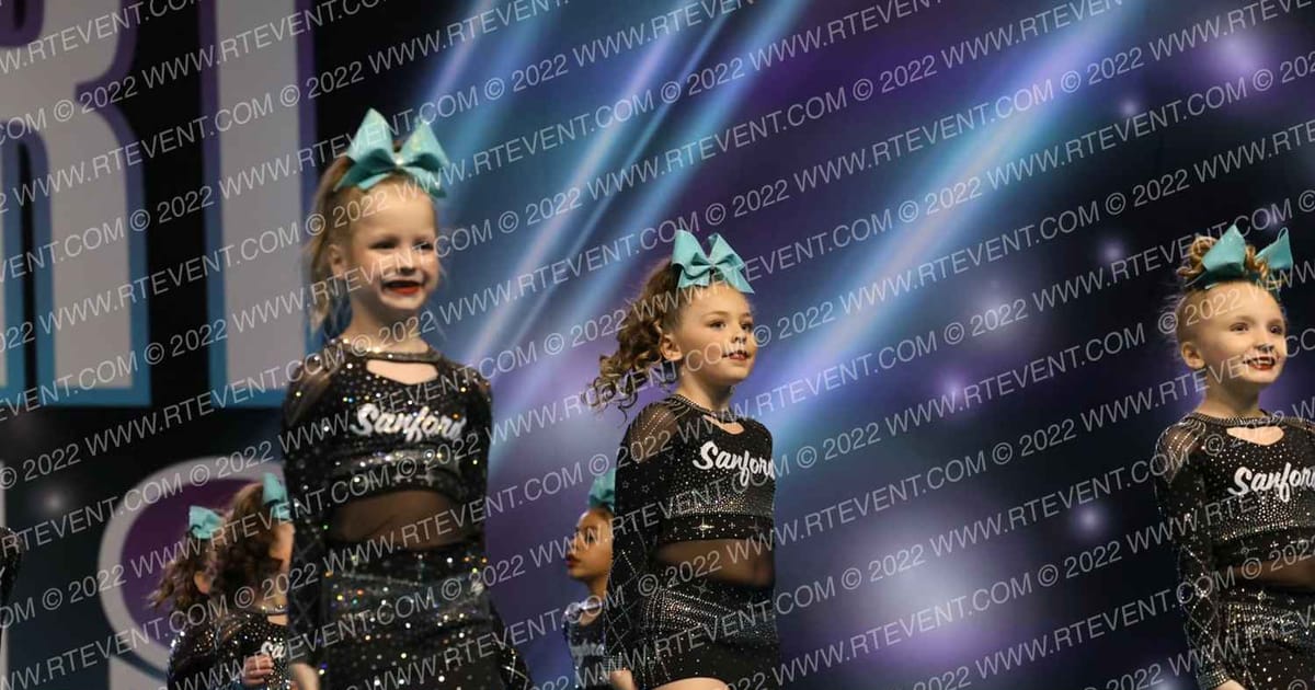 Sanford All-Star Cheerleading Mini Mint · CheerSport Super Nationals