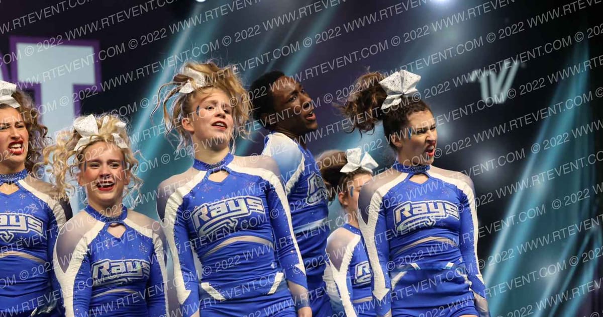 The Stingray Allstars Black Ice · CheerSport Super Nationals
