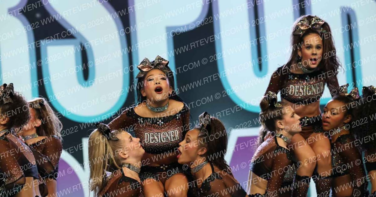 Designer Athletics Dolce and Gabbana · CheerSport Super Nationals