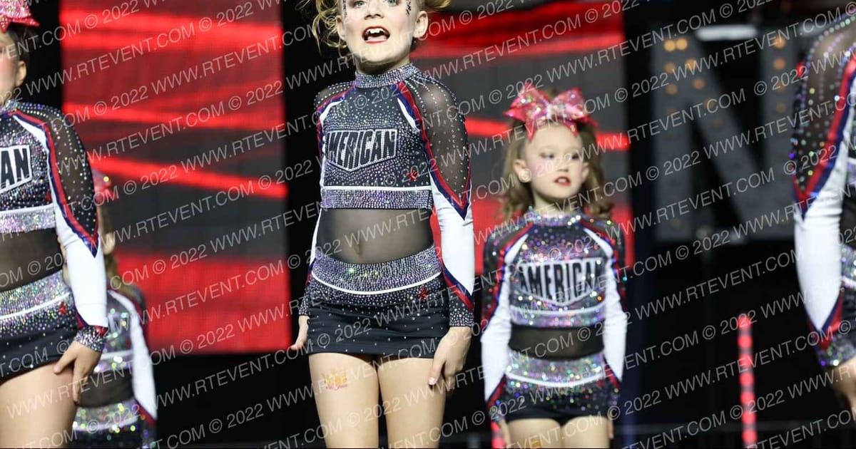 AMERICAN CHEER MINI SPARKLE · DI ALLSTAR Nationals