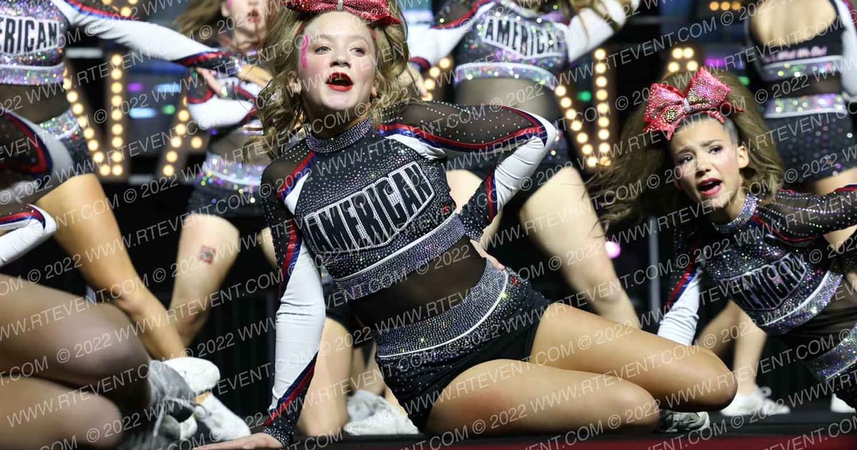 AMERICAN CHEER SR WHITE · DI ALLSTAR Nationals