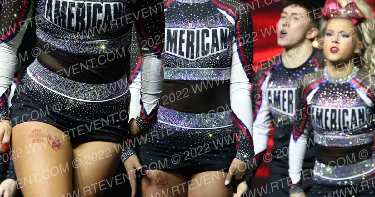 AMERICAN CHEER SR RED · DI ALLSTAR Nationals