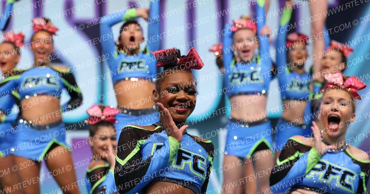 PunchFront Cheer Glow Girls · CheerSport Super Nationals