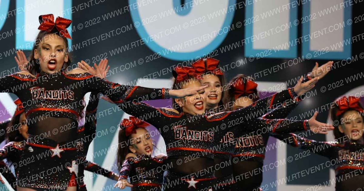 The Texas Bandits SHARP SHOOTERS · CheerSport Super Nationals