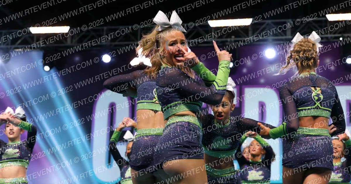 Cheer Nation Athletics AQUA · CheerSport Super Nationals