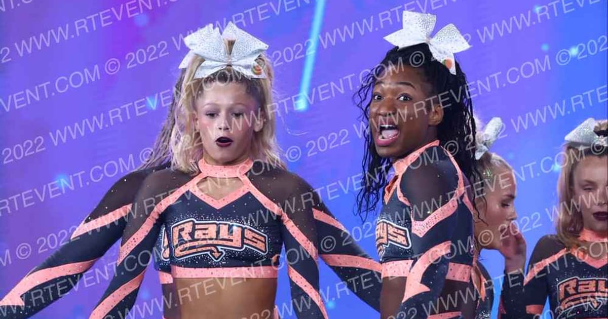 The Stingray Allstars Peach · CheerSport Super Nationals
